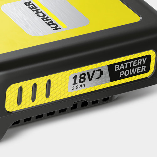 Совместимость со всеми аппаратами Karcher на аккумуляторной платформе Battery Power 18 В. Совместимость со всеми аппаратами Karcher на аккумуляторной платформе Battery Power+ 18 В.