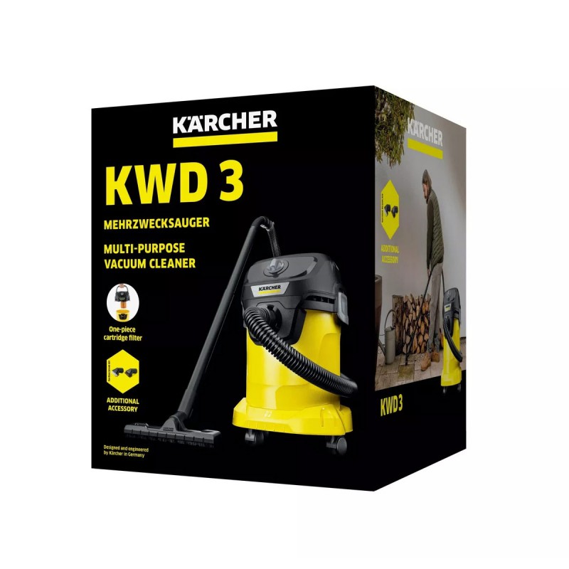 Хозяйственный пылесос Karcher KWD 3 V-17/4/20 Brush Kit