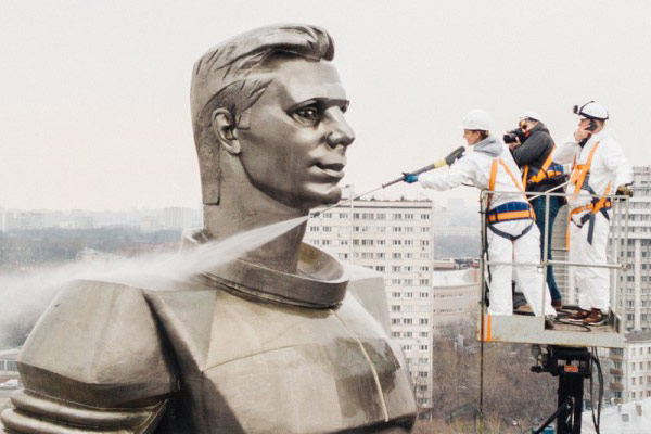 Памятник Ю.А. Гагарину в Москве