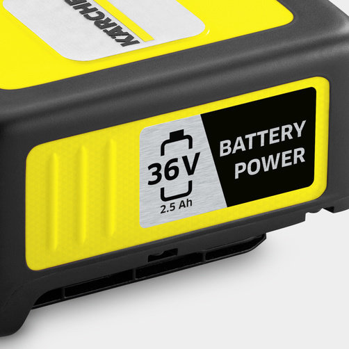 Совместимость со всеми аппаратами Karcher на аккумуляторной платформе Battery Power 36 В. Совместимость со всеми аппаратами Karcher на аккумуляторной платформе Battery Power.
