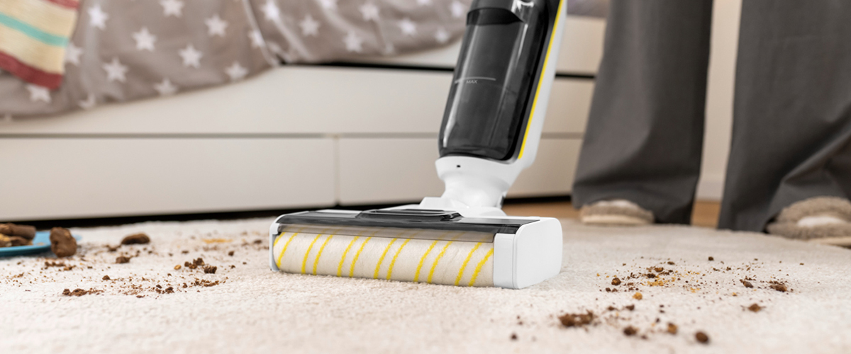 Новая линейка вертикальных моющих пылесосов Karcher FCV